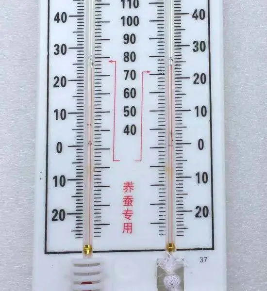 上智蚕具蚕用温度计养蚕温湿度表数字式温度计干湿温度计