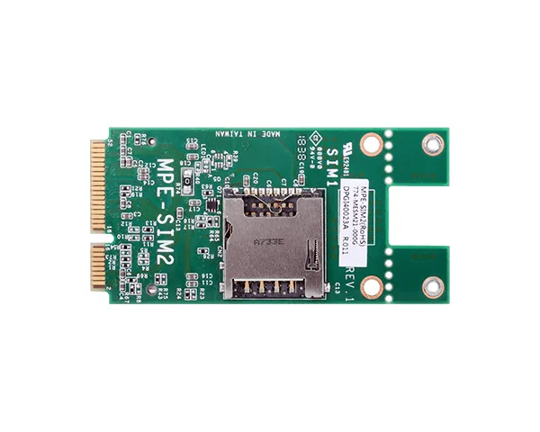 MPE-SIM2 An extended 2x SIM card solution for SBC mother board compatible with DFI 1.8’’/3.5” mother board