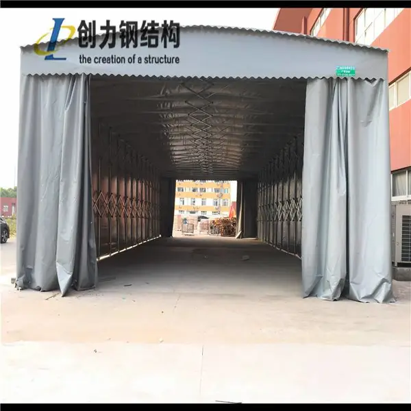 德州生产大型活动帐篷,推拉雨棚,汽车帐篷,仓库棚创力篷业,质量可靠