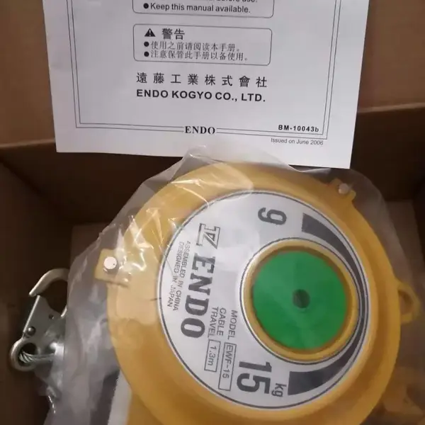 日本原装正品ENDO远藤标准弹簧平衡器EWF-9/EWF-30/EWF-50/EWF-90/EWF-120