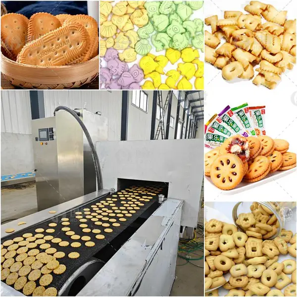 半自动青稞杂粮饼干成型生产线威化饼干设备辊切设备