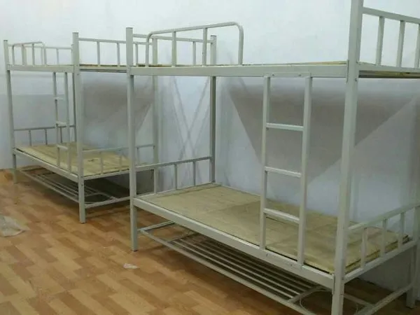 河南上下床厂家直销,焦作金属学生木板床,焦作双层上下床专属学生床
