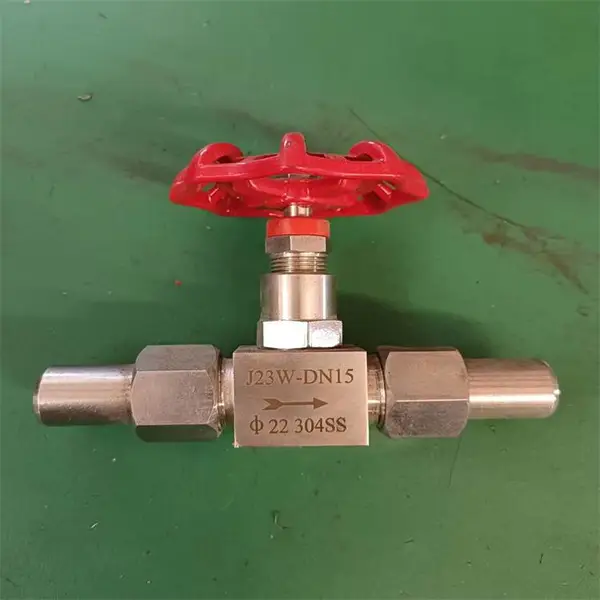J13W-160P DN15 针式仪表阀 304不锈钢压力表截止阀