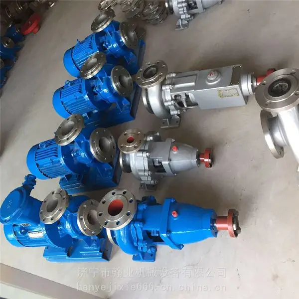 IH50-32-250B卧式不锈钢离心泵 IH型耐高温单级化工泵