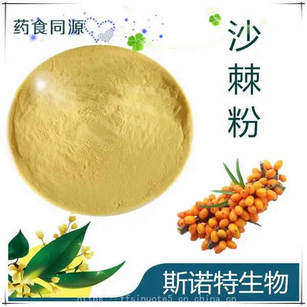 沙棘粉 速溶精细粉末 喷雾干燥 食品原料 斯诺特生物