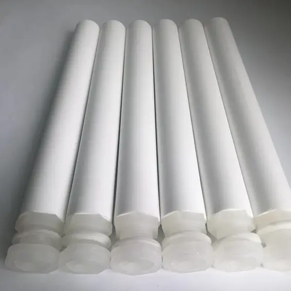 pe真空吸料机滤芯60*600mm螺牙M36 pe烧结滤芯 pe过滤棒