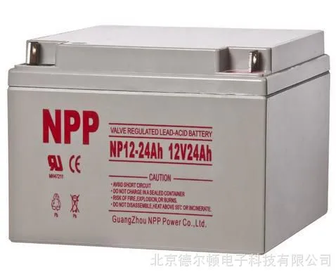 耐普蓄电池12V24AH 耐普免维护蓄电池NP24-12 正品 原装 质保三年