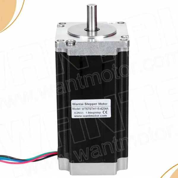 万泰电机 57混合式步进电机 WT57STH115-4204A 115MM 3NM 4.2A