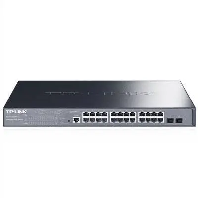 TP-LINK TL-SG3226PE全千兆网管24口+2SFP二层千兆网管PoE交换机