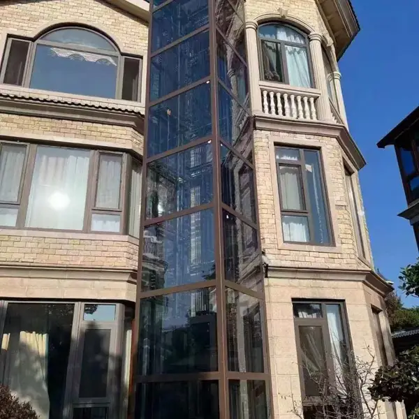 小型曳引式别墅电梯 多层住宅适用