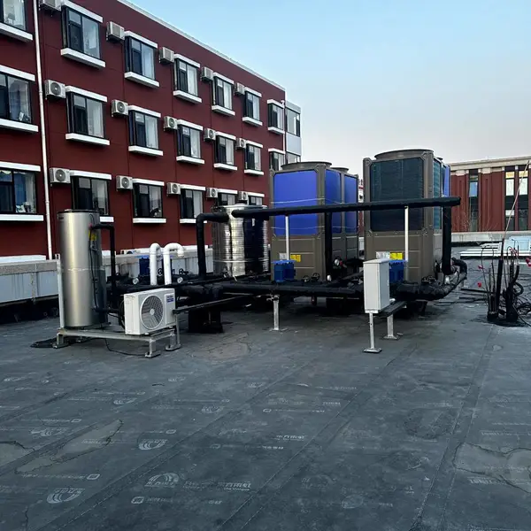 衡水项目总包方工业空气源热泵供暖系统解决方案