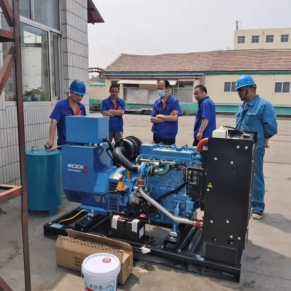 潍柴原装64kw柴油发电机 全铜无刷自动化 养殖场备用电源
