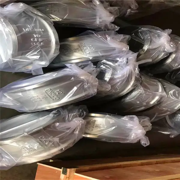 H77H-10C-WCBDN150H76W-16P止回阀薄型304不锈钢水管对夹式逆止单向阀蝶式31