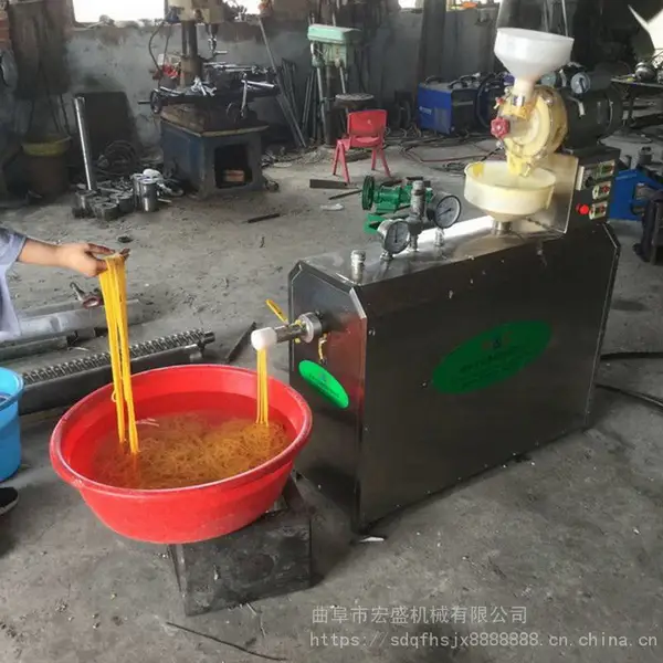 出机自熟玉米馇条机组合式馇条机玉米面条机加工定制