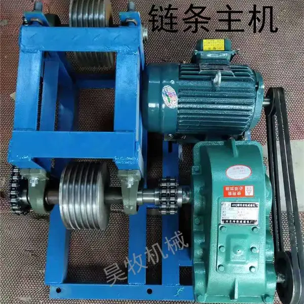 羊舍全自动清粪机生产厂家 一拖二刮粪机安装视频