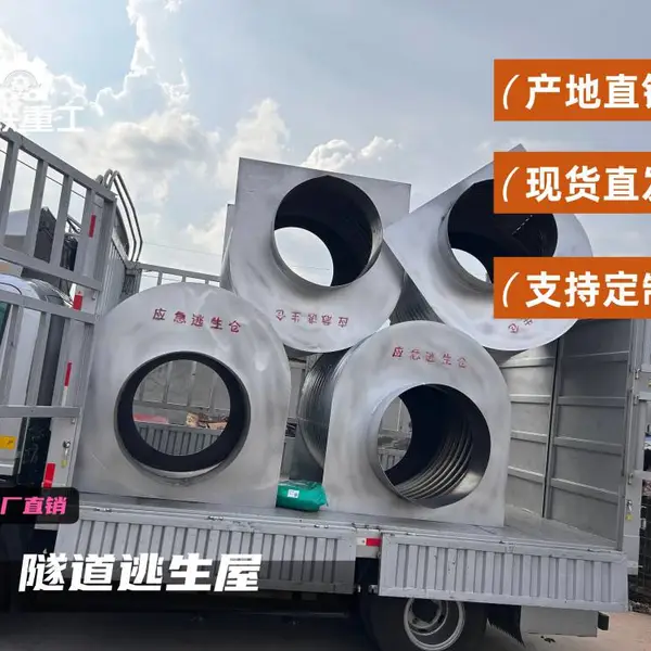 河南工联智能科技 隧道施工应急避险隧道逃生舱 2*3m
