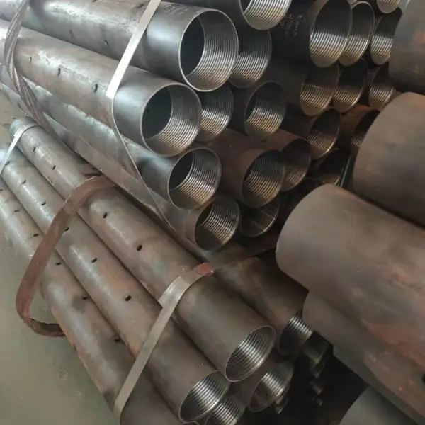 加工108*6定向钻孔套管煤矿89mm探放水套管127mm孔口止水钢管车丝