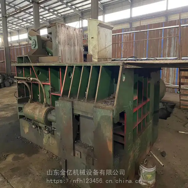 废金属回收压块机 铁削八角快速压缩打包设备液压金属打包机厂家