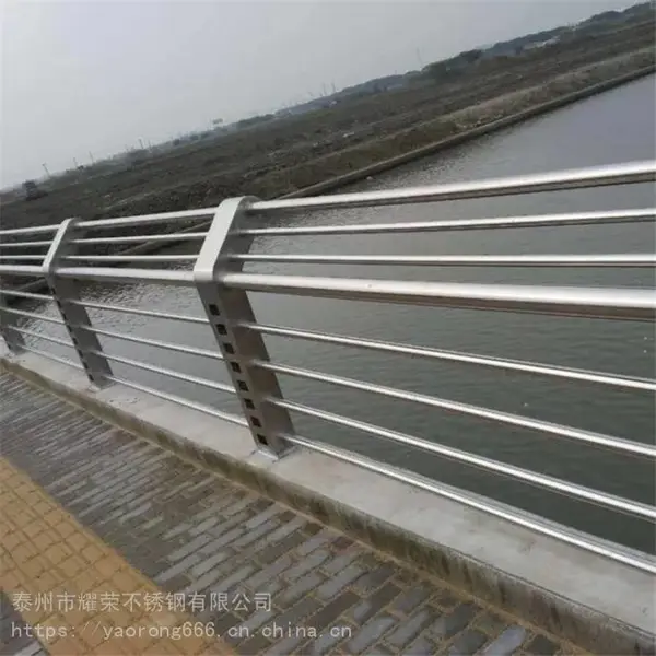 公园不锈钢护栏 耀荣 游乐园 景观桥护栏 耀荣不锈钢