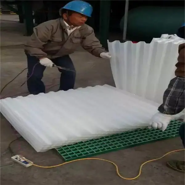 塑料 PP聚丙烯蜂窝斜管填料 乙丙共聚 沉淀池蜂窝斜管填料特点和用途