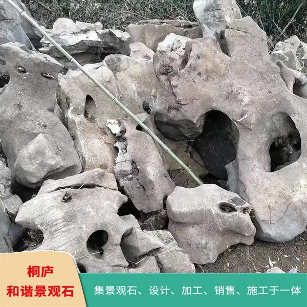 杭州产地直销天然景观石太湖石假山石驳岸石