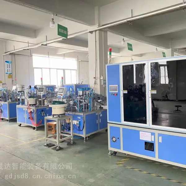 骏晟达非标家居五金铰链全自动化组装线