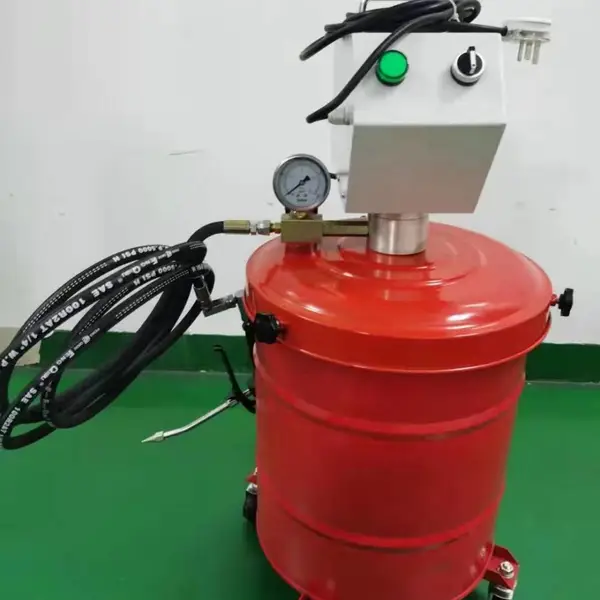 供应润强标准型220V电动黄油加注机,电动注油机E-6040
