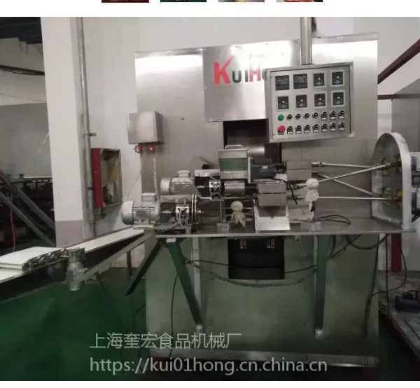 奎宏供应全自动灌心蛋卷机 中国上海 全自动蛋卷生产线供应商 蛋卷设备企业 麦片烘烤炉厂家 枕头灌心蛋卷机供应s