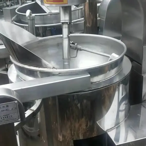 温控煮锅炒锅 二手行星搅拌炒锅 馅料搅拌炒锅诸城厂家直供