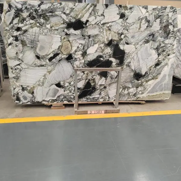 天然玉石冷翡翠大理石材别墅家装客厅背景墙身工程酒店地墙面台面