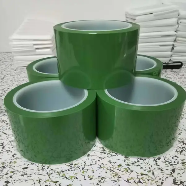 厂家直销 皮革接驳胶带 特种复合材料接驳胶带 超高粘接驳绿色胶带 耐高温接驳硅胶带