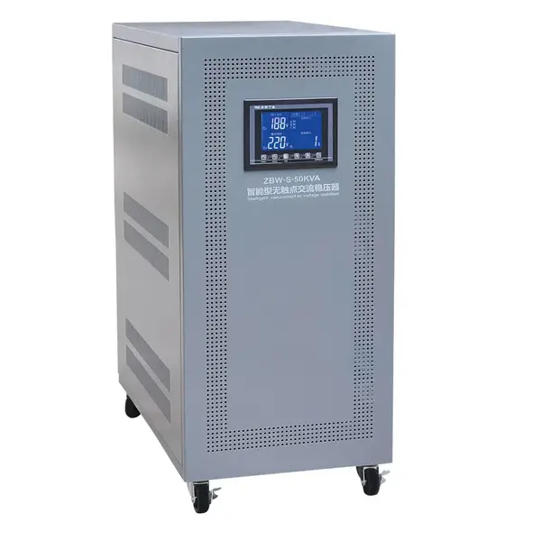 西安鸿宝ZBW/ZDBW-50KVA-300KVA无触点补偿式免维护电力稳压器