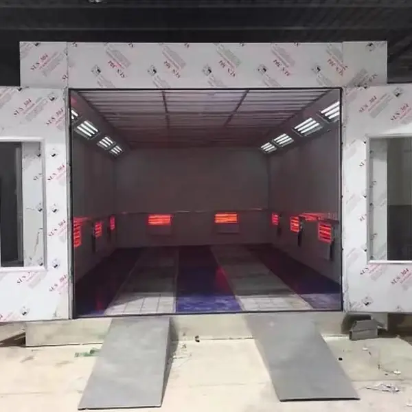 汽车烤漆房环保型家具无尘打磨房油漆烘干房全套设备水性漆喷漆房