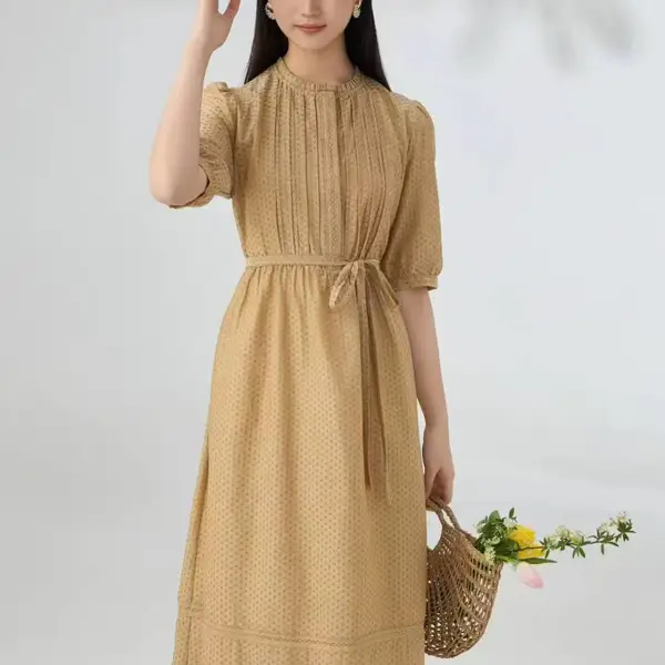 品牌折扣女装 亚麻素雅搭配 碧海天夏 品牌一手供应批发货源尾货