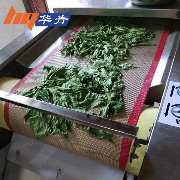 安吉白茶微波杀青机绿茶加工隧道式微波茶叶杀青机