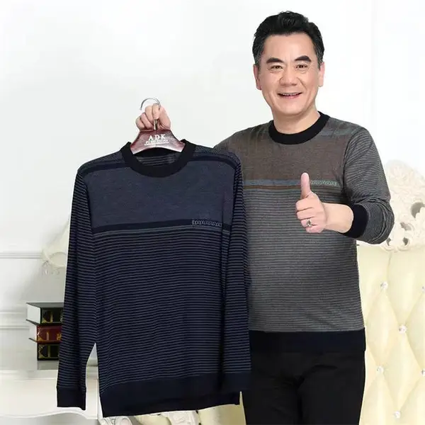 阳江秋冬季服装拿货汕头冬季摆摊的女装老年男士针织衫