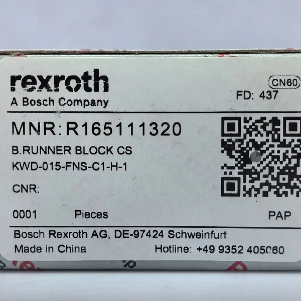 R165111320力士乐Rexroth导轨滑块全新正品现货