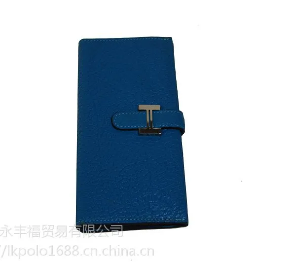 POLO正品头层牛皮女士钱包
