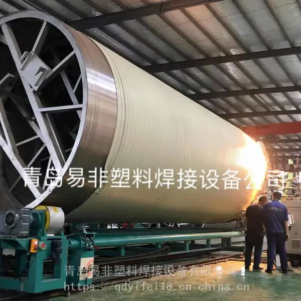 HDPE缠绕储罐生产线设备 无缝焊接缠绕储罐 卧式防腐焊储罐