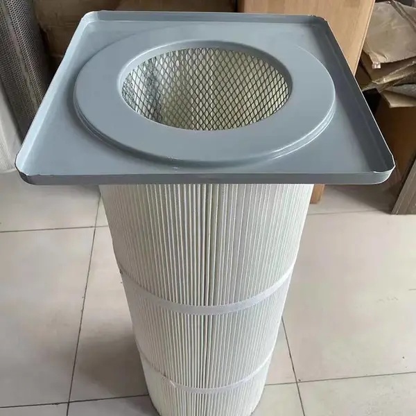 360方盖除尘滤芯 矿山粉尘滤筒集灰尘箱通用空气净化滤筒新品