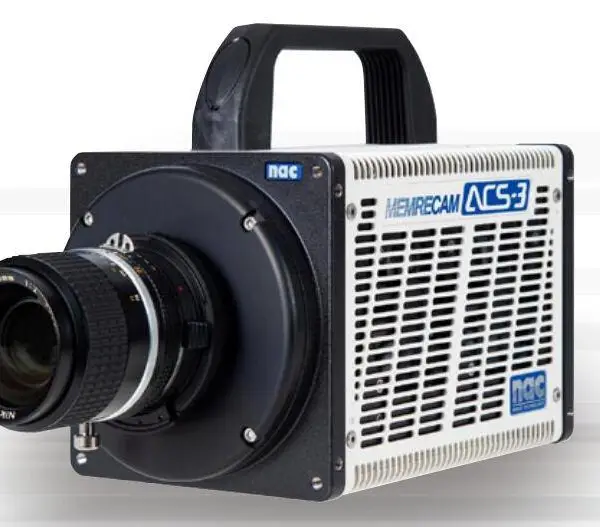 NAC ACS-3高速摄像机 拍摄高速运动物体 爆炸 碰撞 微流控 磁场 流场