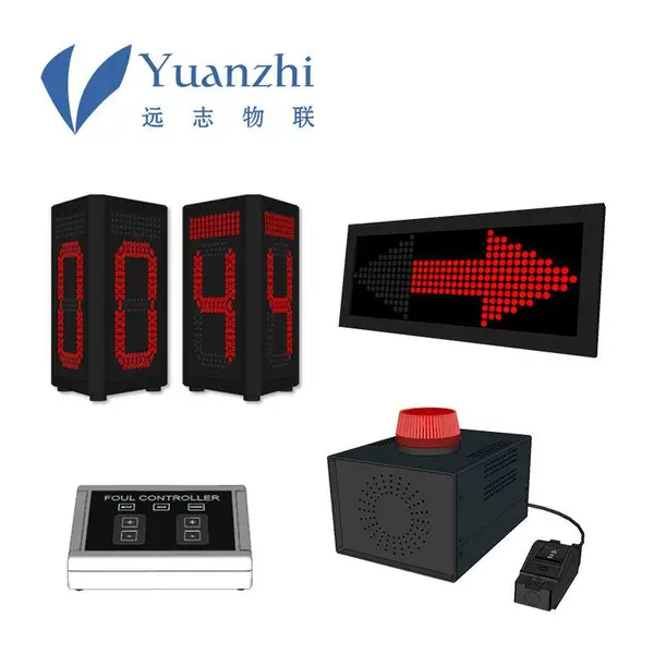 体育场馆篮球排球羽毛球等球类计时记分计分系统比赛成绩显示器
