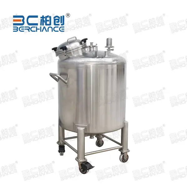 不锈钢储罐化工食品液体存储设备耐腐蚀卧式立式储存罐