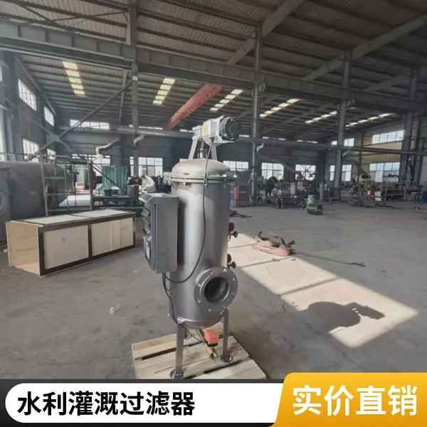 立式自清洗过滤器DN50 304不锈钢全自动反冲洗 工业循环水处理用