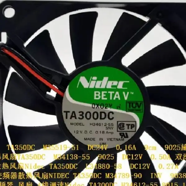 Nidec TA300DC H34612-55 8015 DC12V 0.18A 8CMɢ�ȷ���