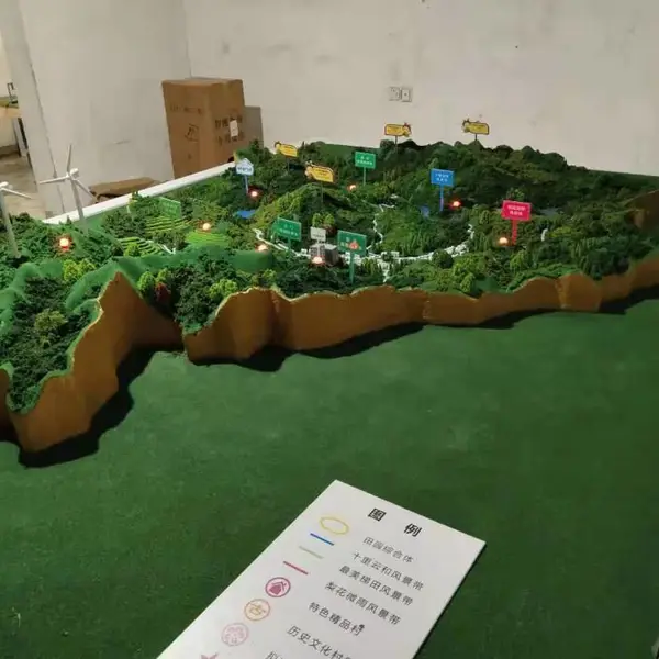 地形地貌沙盘地形模型山体模型军推演沙盘