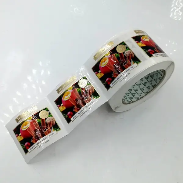 哑光塑料薄膜不干胶标签高清彩色印刷防水防油撕不烂