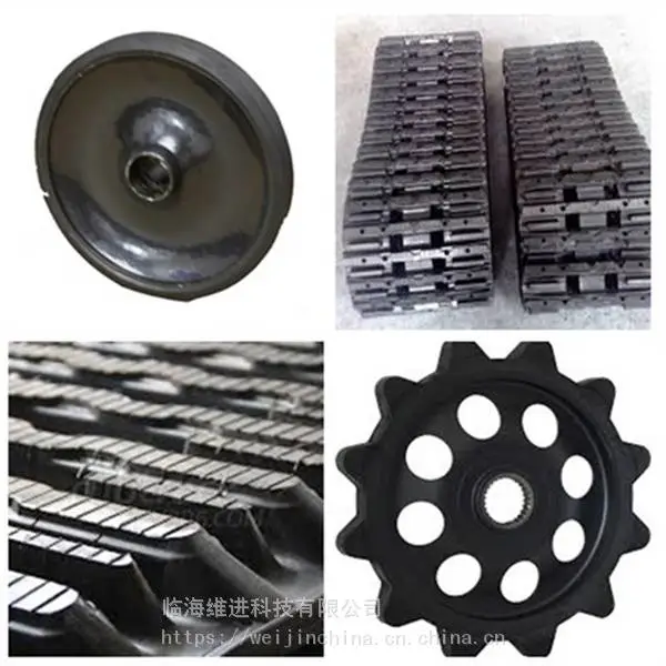 橡胶履带厂家直销 BV206特种橡胶履带 瑞典BV206装甲全地形车履带