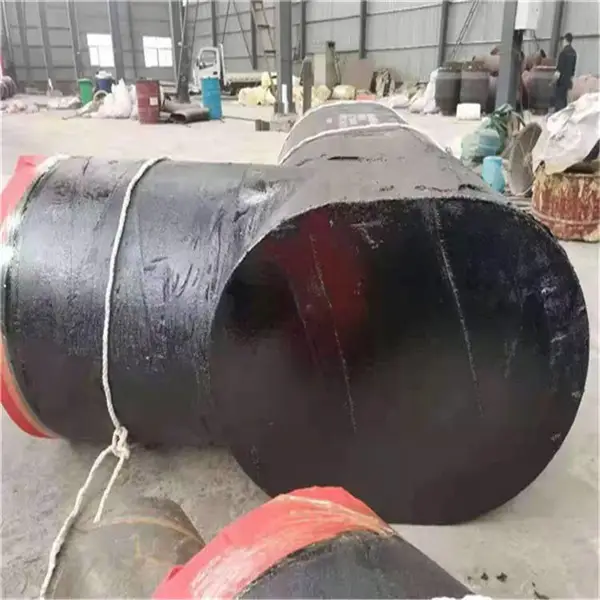 延吉电厂改造tpep防腐对焊三通 大口径水泥砂浆防腐三通