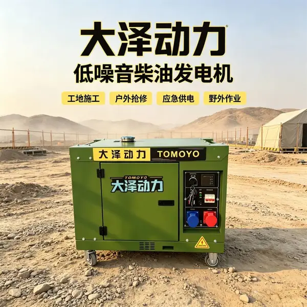 金昌300KW柴油发电机移动拖车式